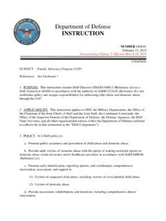 fap-fap-nation|DOD INSTRUCTION 6400 .